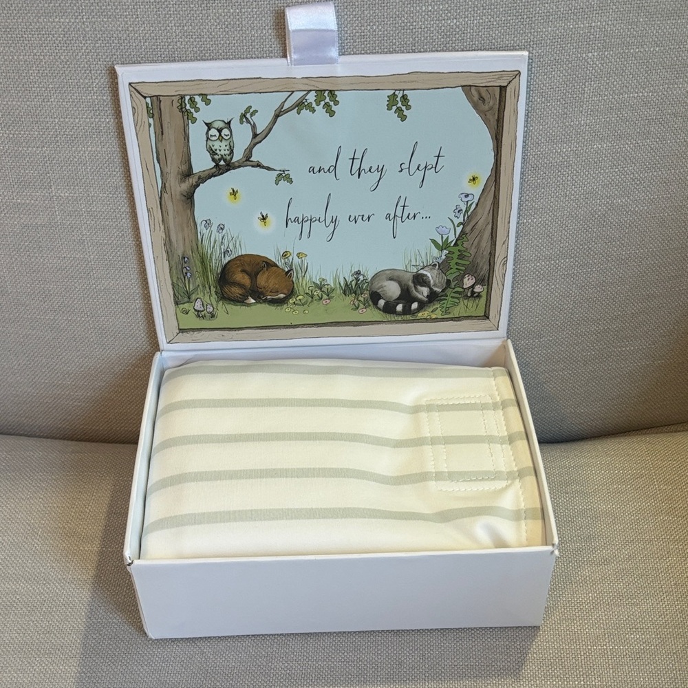 The Ollie Swaddle NIB, Steele Gray Stripe
